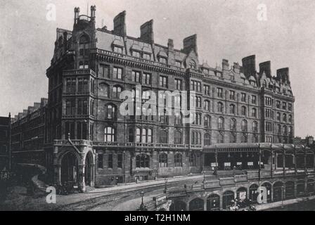 La gare et l'hôtel St Enochs, Glasgow Banque D'Images