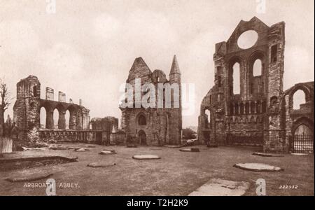 Abbaye d’Arbroath Banque D'Images