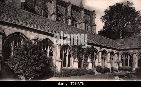 48 - Le collège de Winchester, le Cloître - LL Banque D'Images