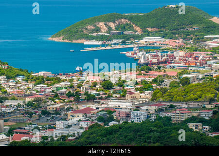 Charlotte Amalie, Saint Thomas, Îles Vierges Américaines Banque D'Images