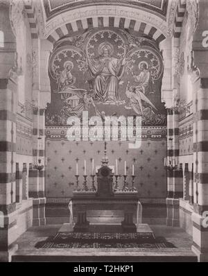 Jérusalem - Notre-Dame de France : chapelle de l'Sacred-Heart Banque D'Images