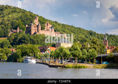 Château de Wertheim, Main, Baden-Wurttemberg, Germany, Europe Banque D'Images