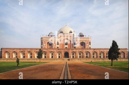 Tombe de Humayun à Delhi, Inde, Asie Banque D'Images