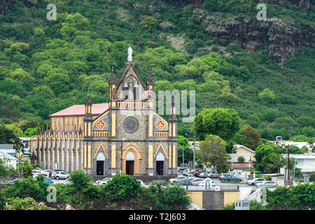 Saint Denis, Ile de la réunion - 26 janvier 2019 : Notre Dame de la Délivrance (Notre-Dame de la Délivrance) situé Place de la delivrance à Saint Banque D'Images