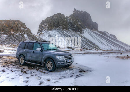 Voyage sur la route de l'Islande, Peoria, Laekjavik, Europe Banque D'Images