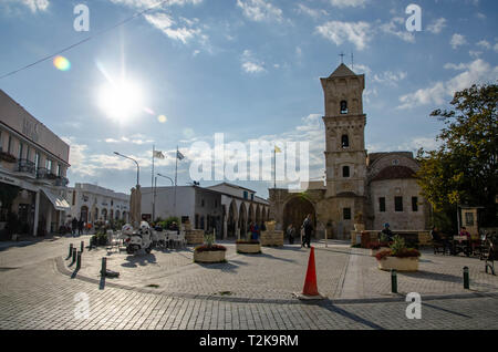 Saint Lazare est enterré sous l'église où il devint l'évêque de Chypre. Banque D'Images