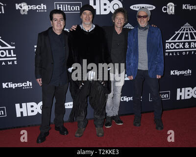 27 mars 2019 - Brooklyn, New York, États-Unis - 29 mars 2019 - Brooklyn, New York - Le remède à la Rock & Roll Hall of Fame de la cérémonie d'arrivée, à la Barclays Center. Crédit photo : LJ - Photos/AdMedia (crédit Image : © Ylmj/AdMedia via Zuma sur le fil) Banque D'Images