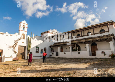 Barbate, Espagne. Le Palomar de la Brena, un ranch du 18ème siècle et dans la province de Cadix, Andalousie Banque D'Images