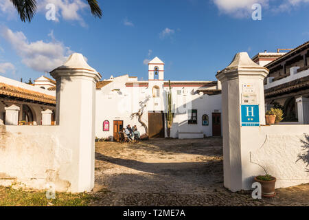 Barbate, Espagne. Le Palomar de la Brena, un ranch du 18ème siècle et dans la province de Cadix, Andalousie Banque D'Images