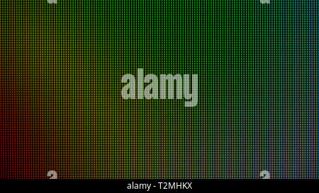 Lumières LED de l'écran moniteur ordinateur LED panneau d'affichage graphique de l'électricité. modèle de site web ou de la technologie du design. Banque D'Images