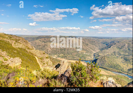 Parc naturel de la Douro Internacional, Portugal Banque D'Images