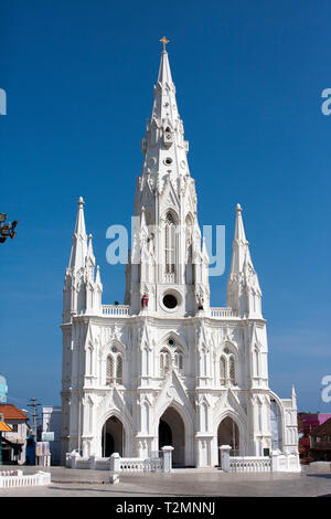 L'Église catholique (église Notre Dame rançon) dans Kanyakumari, Tamil Nadu, Inde Banque D'Images