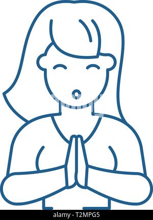 Concept de ligne vulnérabilité icône. Télévision vulnérabilité vector site signez, contour symbole, l'illustration. Illustration de Vecteur