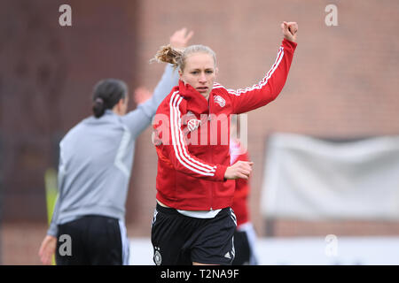 Harsewinkel, Deutschland. 06Th avr, 2019. Pauline Bremer (Allemagne). GES/football/formation des femmes allemandes dans l'équipe nationale de football Harsewinkel, 03.04.2019 Football/soccer : session de formation des femmes dans l'équipe nationale allemande Harsewinkel, le 3 avril 2019 dans le monde de l'utilisation | Credit : dpa/Alamy Live News Banque D'Images