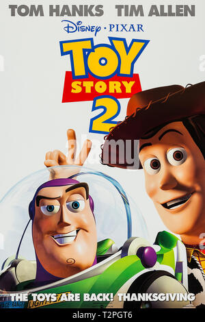 Toy Story 2 (Buena Vista, 1999). Référence de fichier affiche #  33751 969 THA Banque D'Images