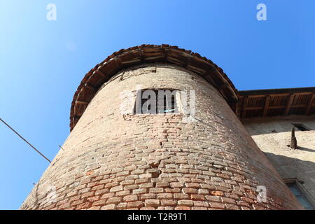 Château médiéval de Rocchetta Tanaro Banque D'Images