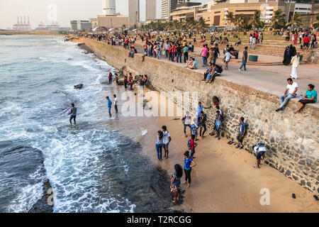 Colombo Sri Lanka Le 19 Février 2019 Un Groupe De