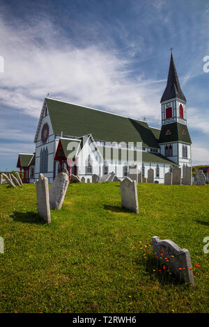 L'église anglicane St. Paul, de Trinity, à Terre-Neuve et Labrador, Canada Banque D'Images