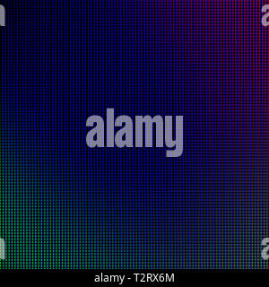 Lumières LED de l'écran moniteur ordinateur LED panneau d'affichage graphique de l'électricité. modèle de site web ou de la technologie du design. Banque D'Images