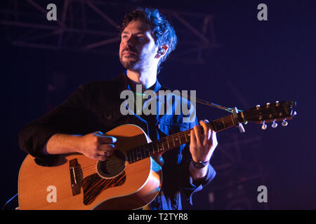 Padoue, Italie. Le 04 Avr, 2019. EX : Concert de musique OTAGO PENDANT QUE FAITES-VOUS CE SOIR ? TOUR 2019 à Padoue le 04 avril 2019 : Crédit Photo Agency indépendante/Alamy Live News Banque D'Images