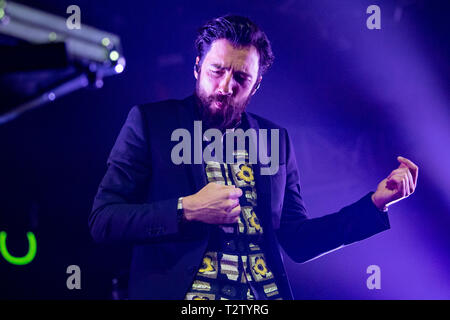 Padoue, Italie. Le 04 Avr, 2019. EX : Concert de musique OTAGO PENDANT QUE FAITES-VOUS CE SOIR ? TOUR 2019 à Padoue le 04 avril 2019 : Crédit Photo Agency indépendante/Alamy Live News Banque D'Images