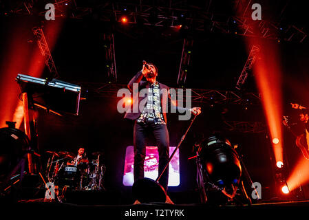 Padoue, Italie. Le 04 Avr, 2019. EX : Concert de musique OTAGO PENDANT QUE FAITES-VOUS CE SOIR ? TOUR 2019 à Padoue le 04 avril 2019 : Crédit Photo Agency indépendante/Alamy Live News Banque D'Images