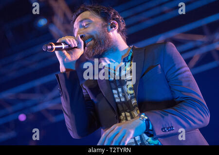 Padoue, Italie. Le 04 Avr, 2019. EX : Concert de musique OTAGO PENDANT QUE FAITES-VOUS CE SOIR ? TOUR 2019 à Padoue le 04 avril 2019 : Crédit Photo Agency indépendante/Alamy Live News Banque D'Images