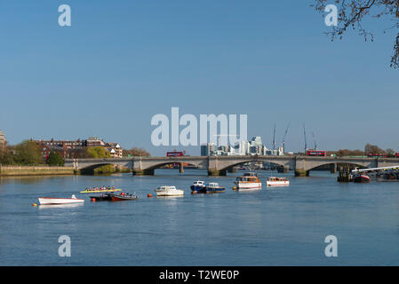 London Putney Bridge. Banque D'Images
