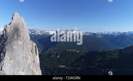 L'Italie, des Alpes de l'Est, le Trentin-Haut-Adige, Dolomites Banque D'Images