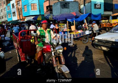 Gamarra' La Victoria ' Marché dans LIMA. Département de Lima au Pérou. Banque D'Images