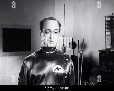 Screenshot de l'Aliens de Plan 9 from outer space Banque D'Images