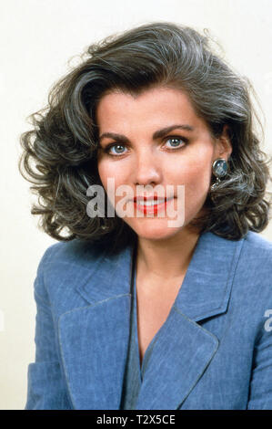 Birgit Schrowange Fernsehmoderatorin, deutsche, ca. 1990. Présentateur de télévision allemande Birgit Schrowange, ca. 1990. Banque D'Images