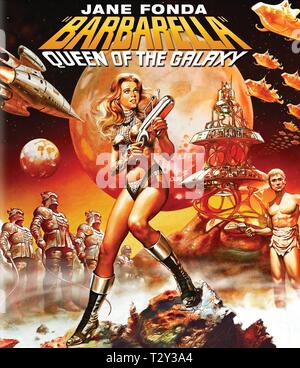 L'affiche de film, BARBARELLA, 1968 Banque D'Images