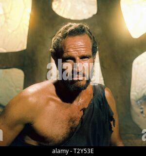 CHARLTON HESTON, Planète des singes, 1968 Banque D'Images