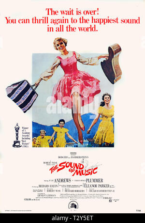 JULIE ANDREWS, LES ENFANTS POSTER, LE SON DE LA MUSIQUE, 1965 Banque D'Images