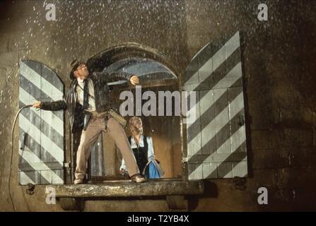 HARRISON FORD, ALISON DOODY, INDIANA JONES ET LA DERNIÈRE CROISADE, 1989 Banque D'Images