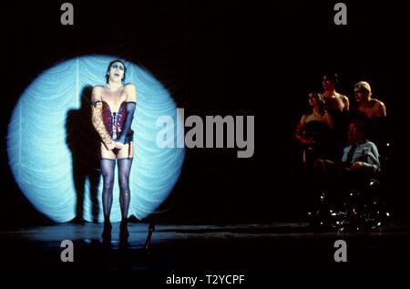 TIM CURRY, le Rocky Horror Picture Show, 1975 Banque D'Images