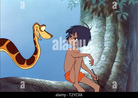 Le Serpent KAA, Mowgli, LE LIVRE DE LA JUNGLE, 1967 Banque D'Images