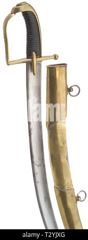 Armes, épées, backsword, sabre, 18e siècle, Additional-Rights Clearance-Info-Not-Available- Banque D'Images