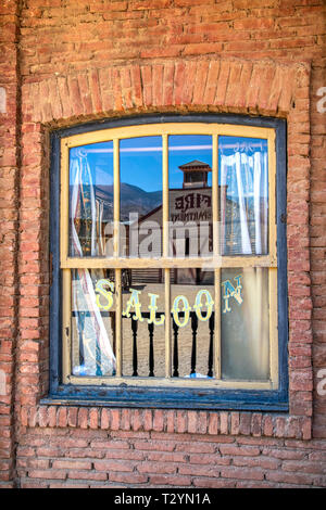 Oasys mini parc à thème Wild West Hollywood, Tabernas, Almeria, Espagne Banque D'Images