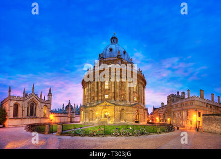 Radcliffe Camera, Bodleian Library, Oxford University, Oxford, Oxfordshire, Angleterre, Royaume-Uni Banque D'Images