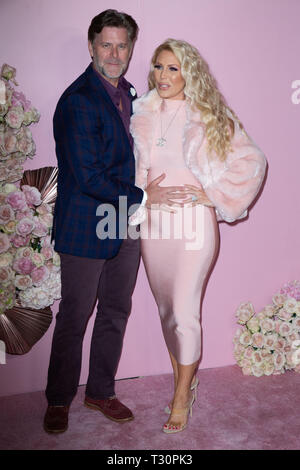 Los Angeles, USA. 30Th Jan, 2019. Slade Smiley et Gretchen Rossi assister au lancement de la Collection Patrick Ta Beauté à Goya Studios sur Avril 04, 2019 à Los Angeles, Californie. Crédit : l'accès Photo/Alamy Live News Banque D'Images