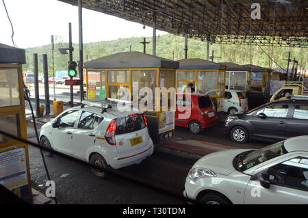 Chennai, Indien. Le 08 février, 2019. Mautsation sur l'autoroute près de Chennai (Madras) en Inde du Sud, enregistré sur 08.02.2019 | Conditions de crédit dans le monde entier : dpa/Alamy Live News Banque D'Images