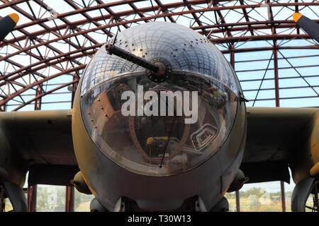 Vue sur le Boeing B 26 Marauder au Musée de l'embarquement, le musée sur D-Day entre Pouppeville et de la Madeleine. Dans le monde d'utilisation | Banque D'Images