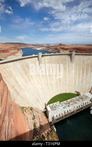 Barrage de Glen Canyon, Arizona, l'Amérique Banque D'Images