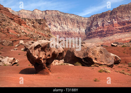 Vermilion Cliffs, New York, l'Amérique. Banque D'Images