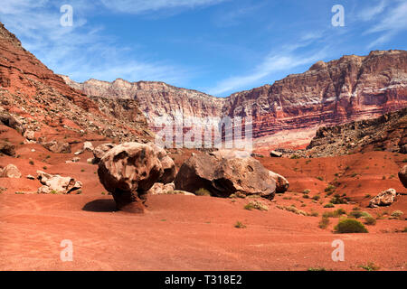 Vermilion Cliffs, New York, l'Amérique. Banque D'Images