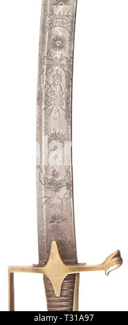 Armes, épées, backsword, sabre, 18e siècle, Additional-Rights Clearance-Info-Not-Available- Banque D'Images