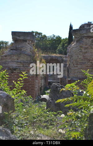 Thermes romains, Varna, Bulgarie. Plus grand bains romains en Bulgarie et 4 en Europe Banque D'Images