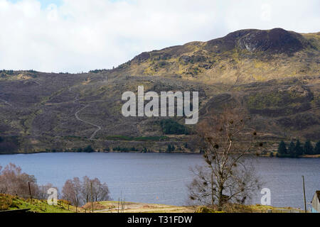 Glen Finglas Estate un superbe emplacement de marche en Ecosse Banque D'Images